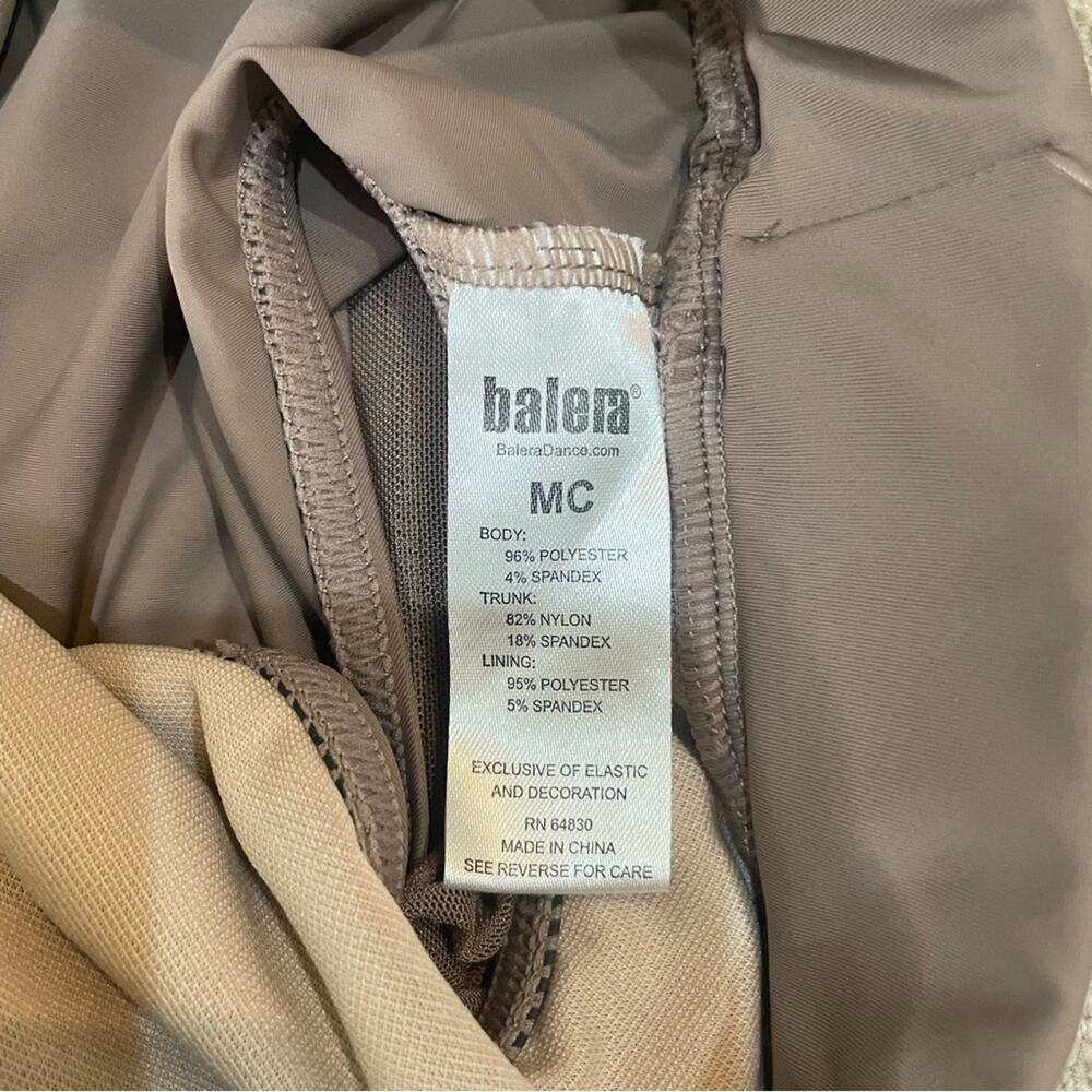 Balera Performance Mesh Jogger Pants in Mocha size Medium Child - Picture 8 of 8